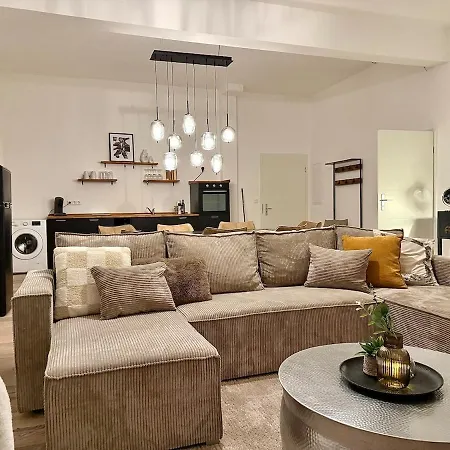 Apartmán Loft I 3 Min Bis Hbf I Netflix I Boxspring Betten *