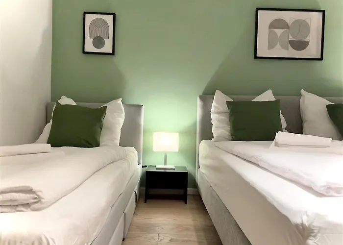 Loft I 3 Min Bis Hbf I Netflix I Boxspring Betten Appartement *