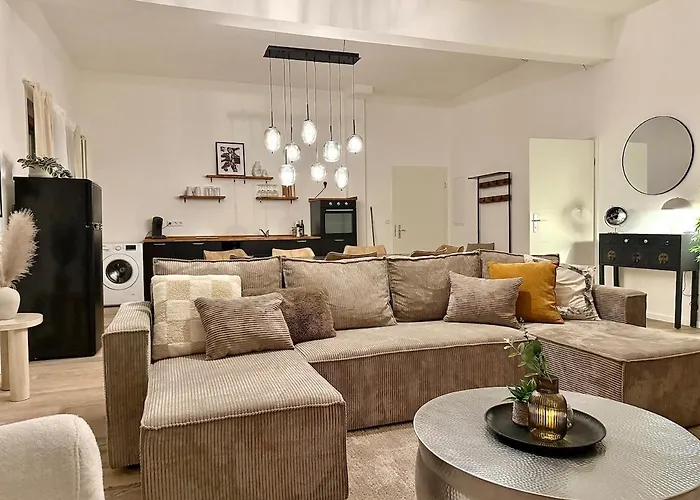 Appartement Loft I 3 Min Bis Hbf I Netflix I Boxspring Betten *